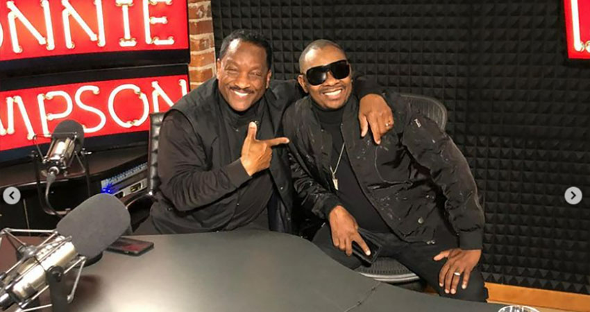 Donnie with K-Ci Hailey