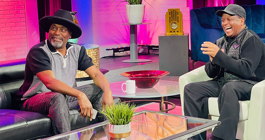 Donnie with Big Daddy Kane on S2 of TDSS