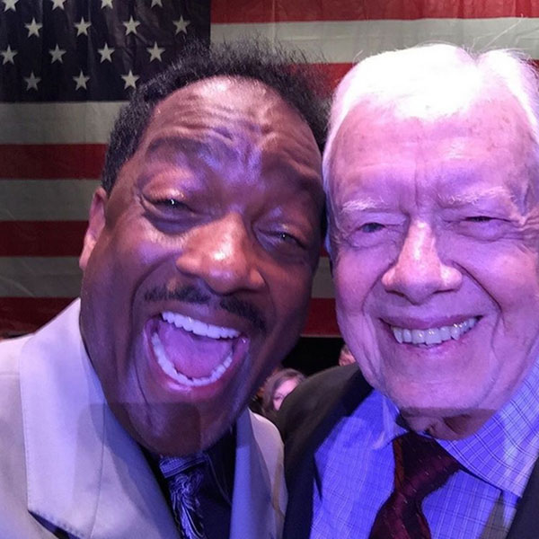 Donnie with Former President Carter