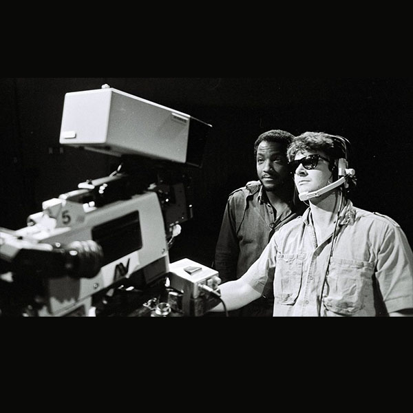 Donnie Simpson behind the camera